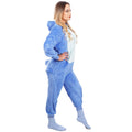 Pijama tip salopeta pentru adulti, model Stitch, marime S