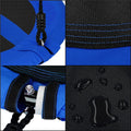 Leagan tip cuib Sersimo NS24, diametru 110cm, inaltime reglabila, pentru exterior, sarcina 150 kg, Albastru Negru