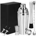 Set Cocktail Shaker Kit pentru barmani 550ml, KI13, 6 piese
