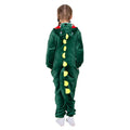 Pijama tip salopeta pentru copii, model Dragon, marime 120-130cm