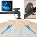 Umbrela de gradina cu brat lateral banana, iluminare LED, cu husa, 300cm, crem