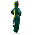 Pijama tip salopeta pentru copii, model Dragon, marime 120-130cm