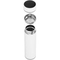 Cana termos Smart, inox, display LED, afisare temperatura, 500ml, 23cm, alb