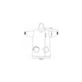 Patura tip hanorac, cu maneci, gluga si buzunare, material plus, marime universala, grafit