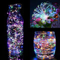 Instalatie lumina decorativa cu 300 LED-uri, 30m, pentru interior/exterior, iluminare multicolor