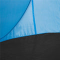 Cort plaja si picnic semi-deschis Sersimo, protectie UV, 150x90x90cm, albastru negru