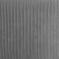 Taburet Atmosphera Solaro rotund cu baza aurie, 35x41 cm, gri