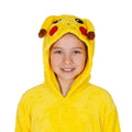 Pijama tip salopeta pentru copii, model Pikachu, marime 120-130 cm
