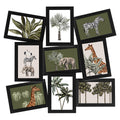Rama colaj 9 fotografii 5Five Cali din plastic, 46x1,9x49 cm, negru