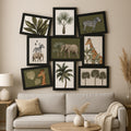 Rama colaj 9 fotografii 5Five Cali din plastic, 46x1,9x49 cm, negru