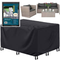 Husa mobilier gradina, impermeabila, cu protectie UV, 152x104x71cm, negru
