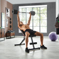 SONGMICS Set gantere si haltera reglabile 2x15kg cu bara din otel