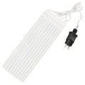 Instalatie de Craciun, 10 tuburi, 50cm, 480 LED, ploaie de meteoriti, alb