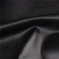 Husa universala pentru scaun, marime universala, poliester si spandex, 45 x 60 cm, imiatie piele negru