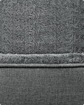 FEANDREA Pat pentru caini, cu margini groase ridicate, antiderapant, husa detasabila, marime M, 70x55x21 cm, gri