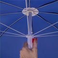 Umbrela de plaja pliabila, Sersimo BU022, 180cm, bleumarin