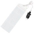 Instalatie de Craciun, 10 tuburi, 50cm, 480 LED, ploaie de meteoriti, albastru