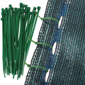 Plasa umbrire si intimitate pentru gard, 1.7m latime, 10m lungime, 185g densitate, verde