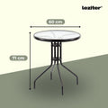 Leziter Set mobilier de grădină pentru balcon Marie, maro