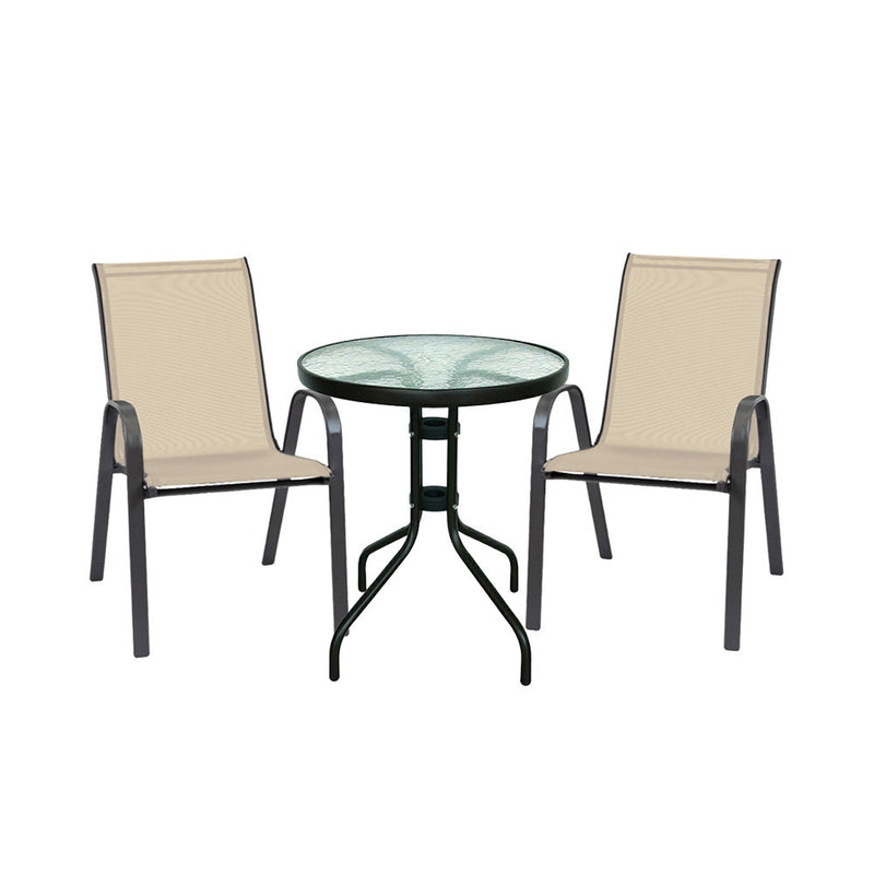 Leziter Set mobilier de grădină pentru balcon Lizi bej