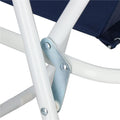 Scaun de plaja Sersimo GC049, pliabil, 100kg, 52x74cm, bleumarin