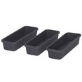 Organizator sertar bucatarie, 8 piese, negru