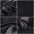 Husa universala pentru scaun, marime universala, poliester si spandex, 45 x 60 cm, imiatie piele negru