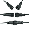 Ghirlanda luminoasa tip perdea Premium 300 LED-uri, 14,5m, 18Wati, interior/exterior, cu flash, alb rece