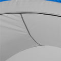 Cort plaja si picnic semi-deschis Sersimo, protectie UV, 200x120x110cm, gri