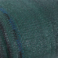 Plasa umbrire si intimitate pentru gard, 1.2m latime, 50m lungime, 140g densitate, verde cu negru