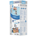 Piscina cadru metalic Bestway, 366x76 cm, 6500 litri, cu pompa de filtrare