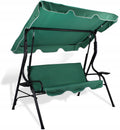 Leagan balansoar gradina Sersimo Modena, 3 locuri, 220kg, verde