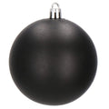 Set globuri de Craciun, 30 bucati, 8cm, 6 modele, negru