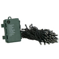 Instalatie lumini de exterior pentru gradina, 10 metri, 100 LED-uri, cu baterii, multicolor