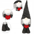 Figurina Craciun, Spiridus, picioare telescopice, inaltime extensibila 63-93cm