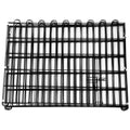 Tarc pentru animale de companie, din fier, forma configurabila, cu usa de acces, 3XL, 165x85x73cm, negru