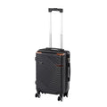 Leziter TraveLux Urban – bagaj de mână cu carcasă rigidă și roți detașabile, 40x29x19 cm, negru