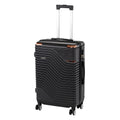 Leziter Valiză medie TraveLux Urban cu carcasă rigidă, 68x45x25 cm, neagră