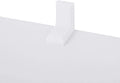 VASAGLE Biblioteca cu 6 compartimente, unitate de depozitare pentru decoratiuni, din lemn, 29x98x98cm, alb