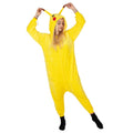 Pijama tip salopeta pentru adulti, model Pikachu, marime L