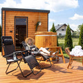 Sezlong scaun pliant plaja sau gradina, Siesta, gravitatie zero, cu tetiera, 175x67x110 cm, negru