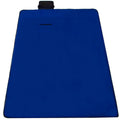 Patura pentru picnic sau plaja, cu folie izolatoare si maner, 200x200cm, albastru cobalt
