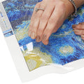 Set de broderie cu diamante 5D, 30x40cm, model Cerb