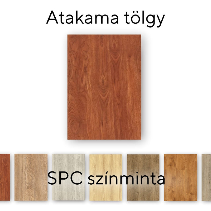 Leziter Leziter Atakama Oak Vinil SPC parchet eșantion / eșantion