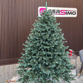 Brad artificial Christmas Deluxe by Sersimo, Alaska Select verde argintiu, integral 3D, 180 cm