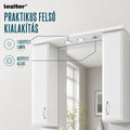 Leziter Set mobilier baie Bianca Plus 105, alb lucios