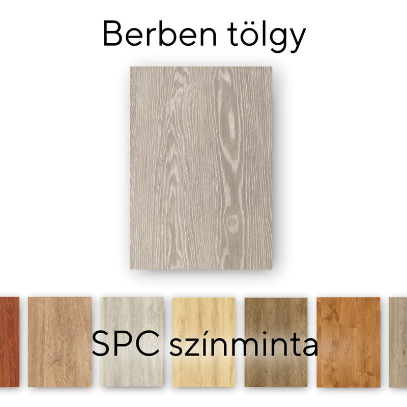 Leziter Leziter Berben Oak Vinil SPC parchet eșantion / eșantion