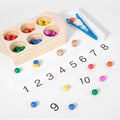 Leziter Culori, numere Jucărie de dezvoltare Montessori