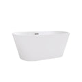 Leziter Cada freestanding Noa 150x70x56 cm, alb