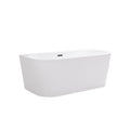 Leziter Cada freestanding Still 150x75x58 cm, alb